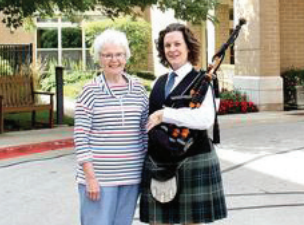 Two women ready for the Irish Classic
