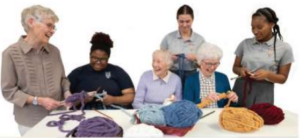 Knitting club photo