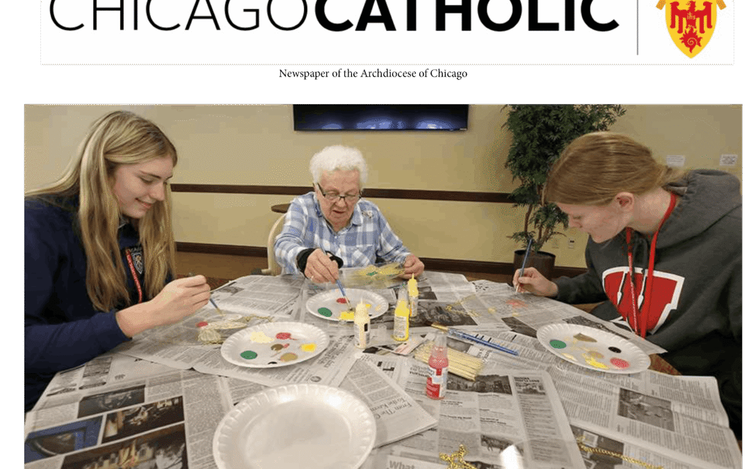 Mother McAuley Students Foster Friendships with Mercy Sisters