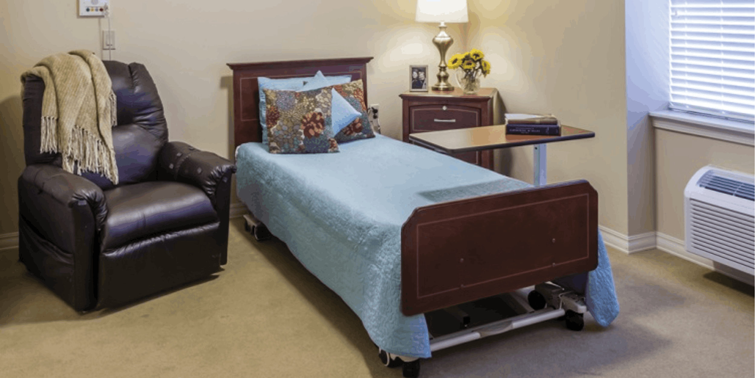 Rehab resident room